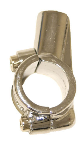 Emgo Mirror Bckt 7/8 Chr 10Mm