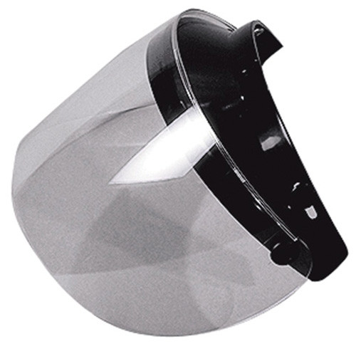 Ogk Kg Open Face Peak Flip Shield Uncoated Clear