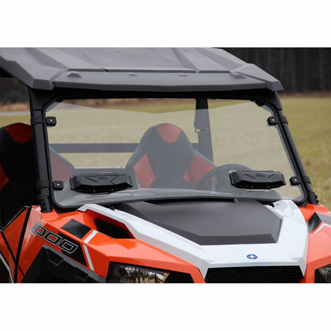 Seizmik Windshield Full-Vented - Uncoated Poly Pol General 25019