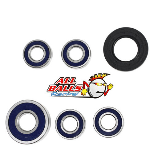 All Balls Racing Wheel Bearing Kit Rear 25-1097