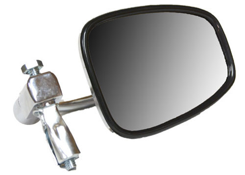 Emgo Emgo Polaris Atv Handlebar End Mount Mirror - Chrome