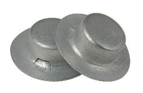 C.E. Smith Metal Push On Caps - 1/2"