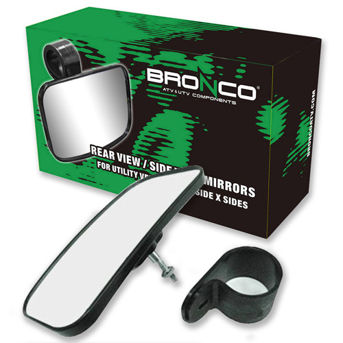 Bronco Utv Rear/Side View Mirror 1.5"-1.75" Mount AT-12193