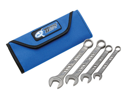 Motion Pro Tiprolight Titanium Combination 4 Piece Wrench Set 8 1012