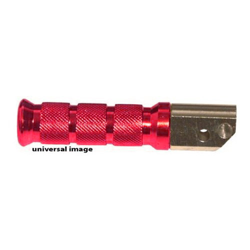 Emgo Foot Rest Slash Cut Red