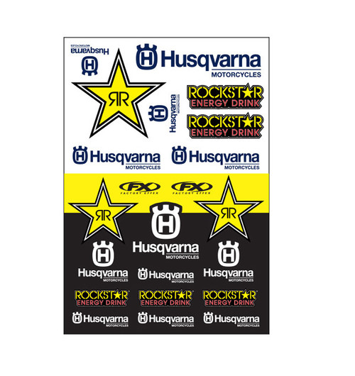 Factory Effex Factory Effex Ktm Oem Sticker Sheets Husqvarna Racing