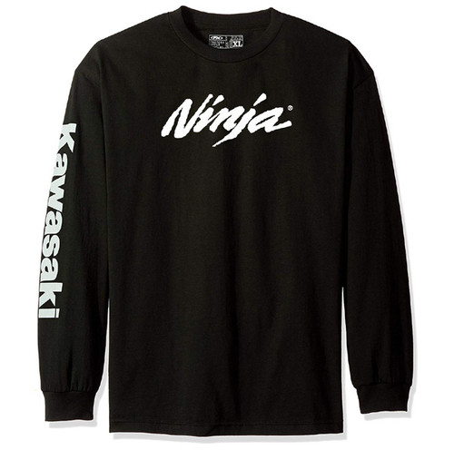 Factory Effex Factory Effex Kawasaki Ninja Long Sleeve T-Shirt / Black (Xl)