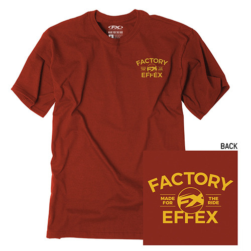 Factory Effex Fx Mens Crew T-Shirt Cardinal Fx Virtue (Xxl)