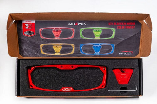 Seizmik Halo-Ra Cast Aluminum Trim Kit - Red