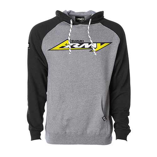Factory Effex Factory Effex Suzuki Army Pullover/ Heather-Black Xl