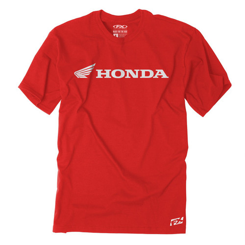 Factory Effex Factory Effex Honda Horizontal T- Shirt / Red (M)