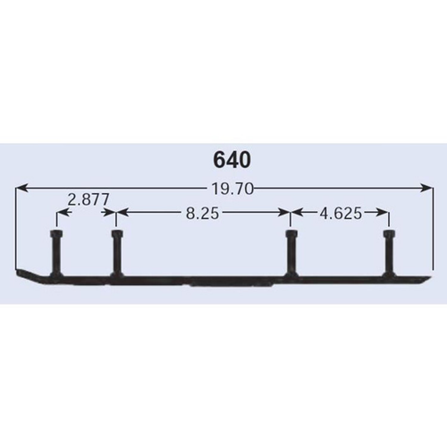 SPI Defender Hardweld Runners Yamaha WB-000-640