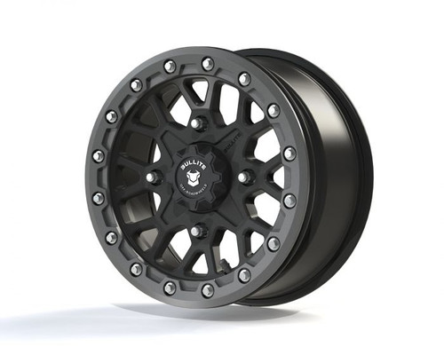 Bullite Rider Wheel Black/Gun Metal 15X7.0 4/137 5+2