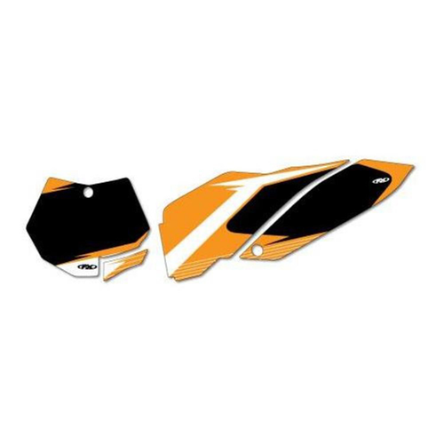 Factory Effex Fx 2015 Graphic Pre-Cut Number Plate Backgrounds