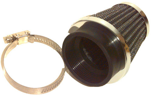 Emgo Air Filter Chrome End 54Mm 12-55754