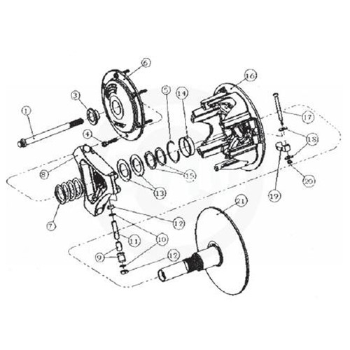 Comet Fixed Face For 219507 Ski-Doo *S/O*
