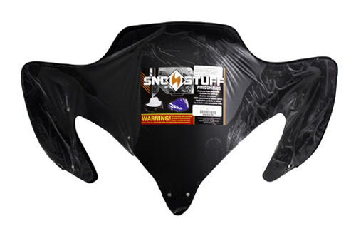 Sno Stuff Yamaha Windshield Solid Black 450-656-50