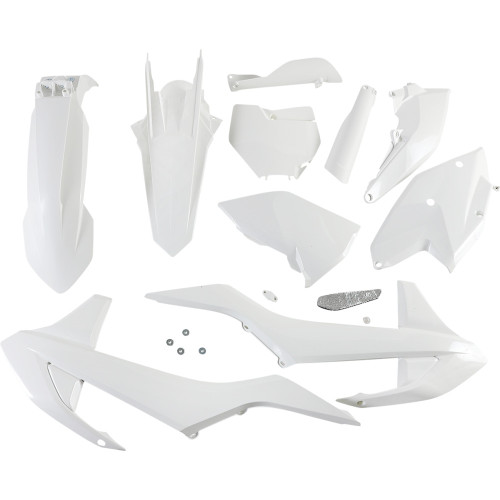Acerbis 2421060002 Plastic Kit Ktm Wht