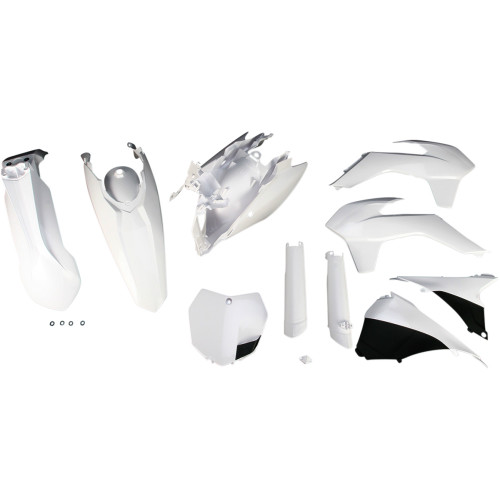 Acerbis Full Replacement Body Kit - White/Black 2314330002 Acerbis Full Replacement Body Kit - White/Black 2314330002