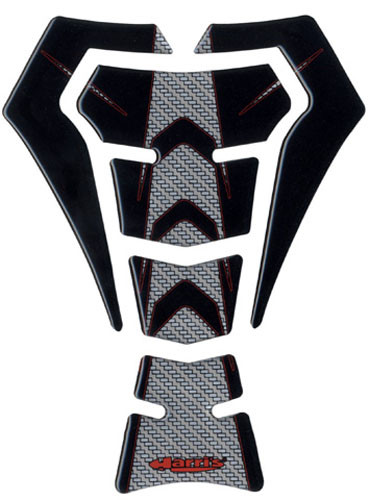 Ariete Harri'S Evo Puzzle Tank Protectors Fiber Glass Black