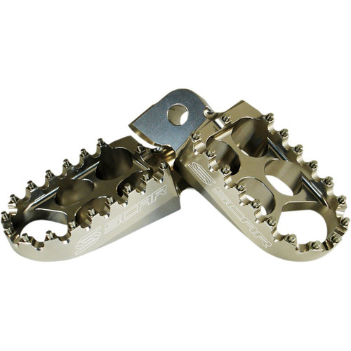 Twin Air Standard Footpegs Cr/Crf 02- Titanium Color