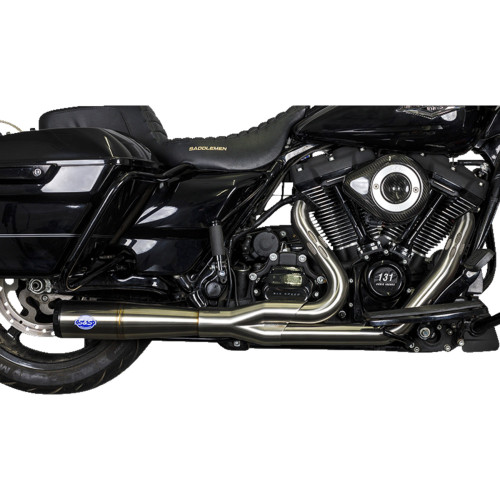 S&S Cycle 2-Into-1 Diamondback Exhaust System - Stainless Steel - 50-State 550-0999A S&S Cycle 2-Into-1 Diamondback Exhaust System - Stainless Steel - 50-State 550-0999A