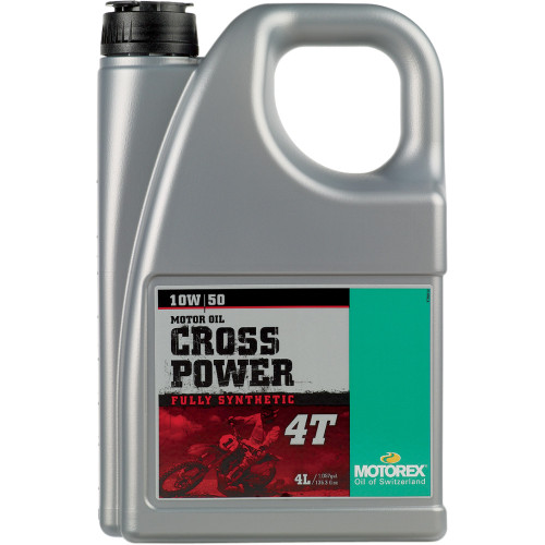 Motorex Cross Power Synthetic 4T Engine Oil - 10W-50 - 4L 305692