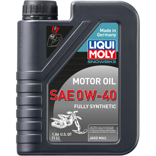 Liqui Moly Snowbike Synthetic Oil - 0W-40 - 1L 20356 Liqui Moly Snowbike Synthetic Oil - 0W-40 - 1L 20356
