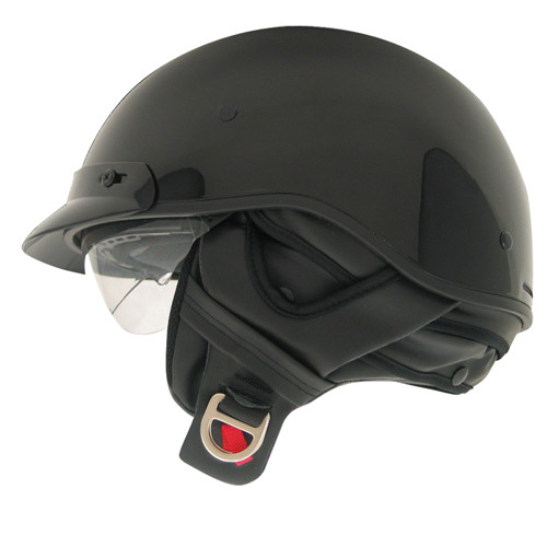 Zoan Zoan Route 66 Half Helmet - Black - 2Xl