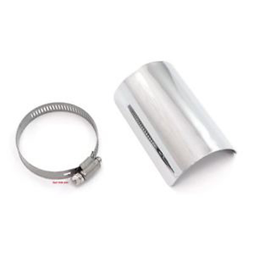 Emgo Heat Shield Chrome 4"