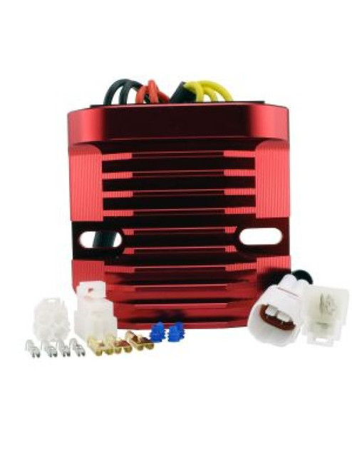 Rmstator Rmstator Rmstator Red Machined Aluminum Mosfet Regulator