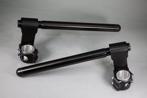 75mm Rise Front Mount Adjustable Angle Clipon Risers (with special 1" bars)