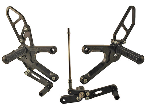 05-0316B Honda CBR500R/CB500F Complete Rearset  - GP Shift