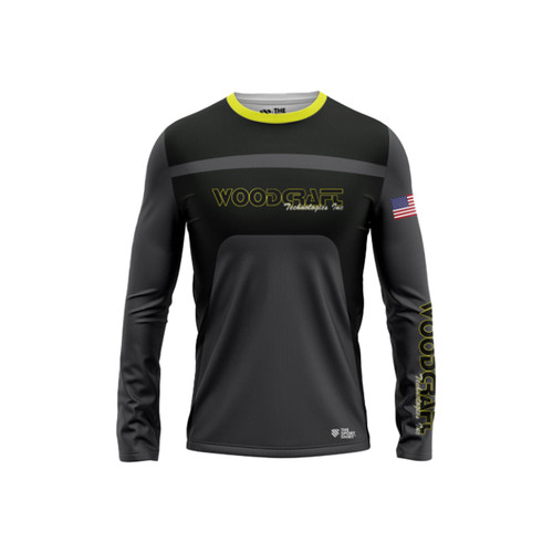 The Sport Shirt™   Moisture Wicking Long Sleeve , Woodcraft/ Logo