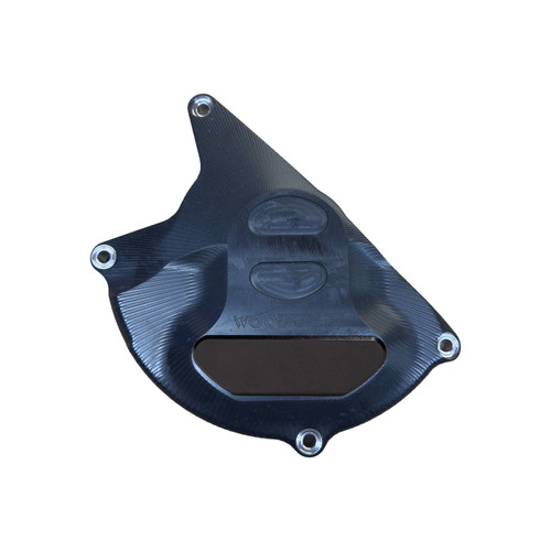 60-0761LC Aprilia RS457 LHS Stator Cover Protector UHMW Plastic  w/ Skid Plate