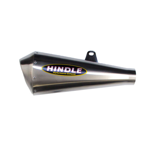 Hindle Evo Megaphone Kawasaki Ninja 300 2013-17 Stainless Steel
