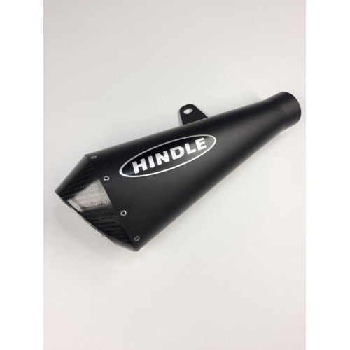 Hindle Evo Megaphone Kawasaki Z125 PRO 2017-20 Stainless Steel