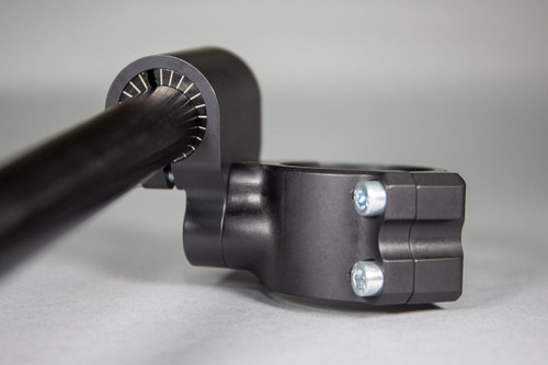 35mm Rise Front Mount Adjustable Angle Clipon Risers (with special 1" bars)