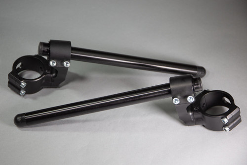 75mm Rise Side Mount Adjustable Angle Clipon Risers (with special 1" bars)
