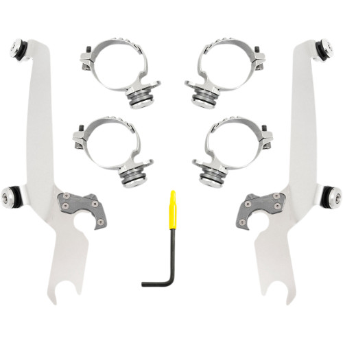 Memphis Shades Sportshield Trigger Lock Complete Mount Kit - Polished - Xl Mek2055 Memphis Shades Sportshield Trigger Lock Complete Mount Kit - Polished - Xl Mek2055