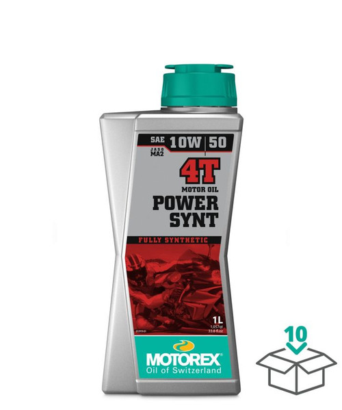 Motorex Power Synt 4T 10W50 Jaso MA2, 1 Liter 308249