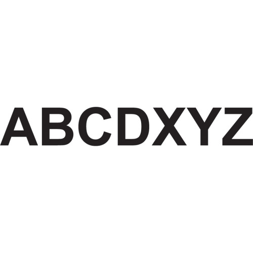 Factory Effex Fx Alphabet Kit 02-4490