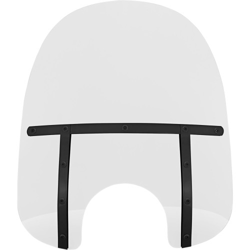 Memphis Shades Fats Windshield - Clear - 19" Meb3310 Memphis Shades Fats Windshield - Clear - 19" Meb3310