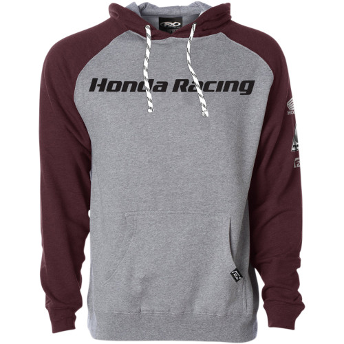 Factory Effex Honda Racing Hoodie - Heather/Burgundy - Medium 23-88302 Factory Effex Honda Racing Hoodie - Heather/Burgundy - Medium 23-88302