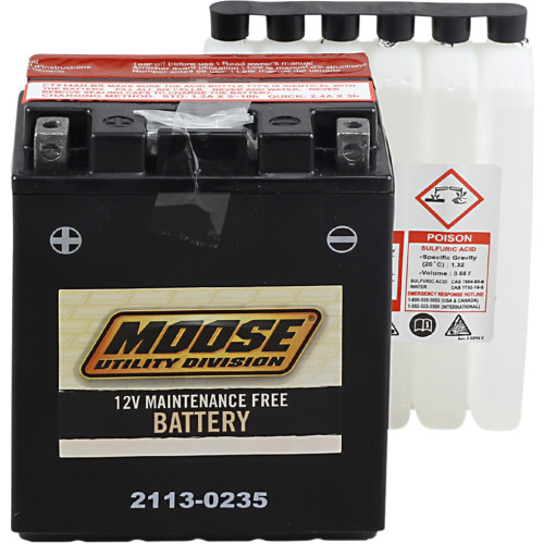 Moose Utility Agm Battery - Ytx14Ah-Bs Mtx14Ah-Bs Moose Utility Agm Battery - Ytx14Ah-Bs Mtx14Ah-Bs