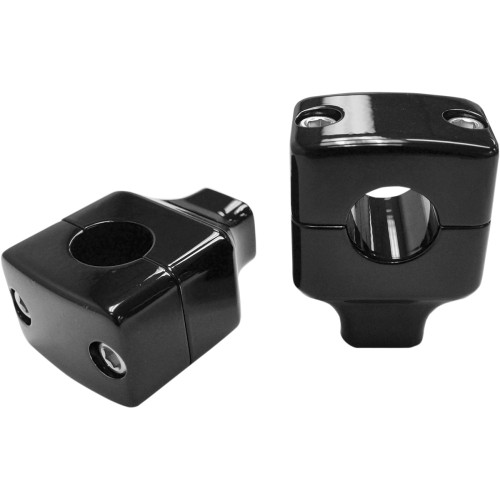 La Choppers Risers - Square - 1-1/2" - Black La-7407-01B La Choppers Risers - Square - 1-1/2" - Black La-7407-01B