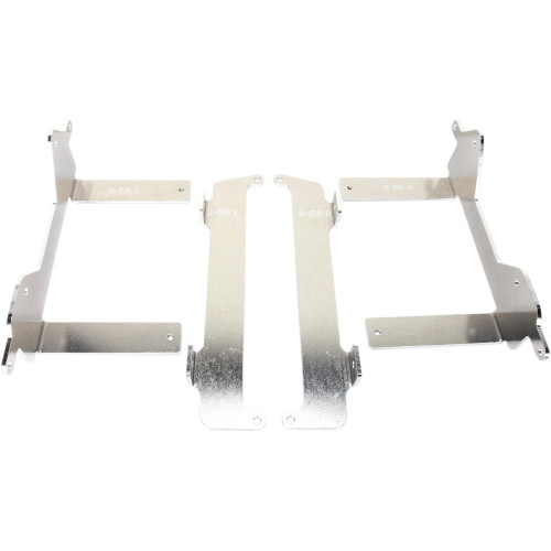 Moose Racing Radiator Braces - Silver - Yamaha 11-158 Moose Racing Radiator Braces - Silver - Yamaha 11-158