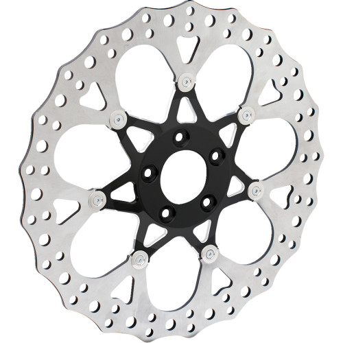 Arlen Ness Front Rotor - Procross - 14" - Black 33-10101-203