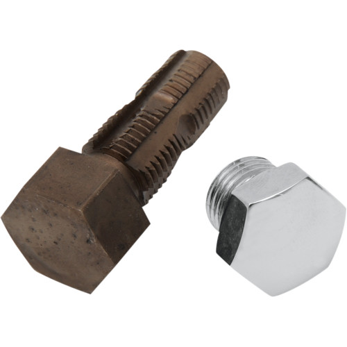 Colony Drain Plug - Oil Tank With Tap - Oversized - Chrome 7502-2 Colony Drain Plug - Oil Tank With Tap - Oversized - Chrome 7502-2