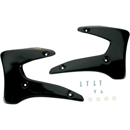 Maier Radiator Scoops - Ttr125 - Black 600010